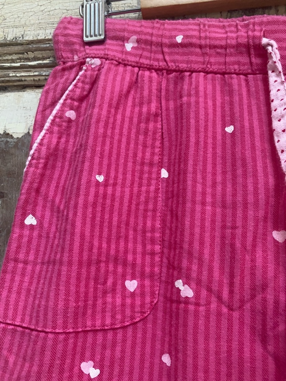 Xhilaration Hot Pink Polka Dot Kids Pajama Pants - Picture 4 of 8